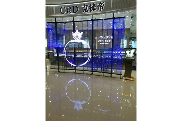商城透明屏01
